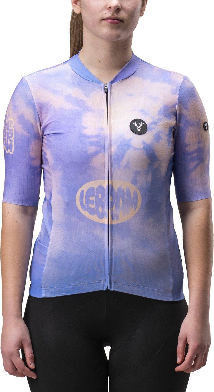 Maillot de manga corta LeBram Izoard Aero Azul Violeta Embajadores 2025 Unisex 2/7