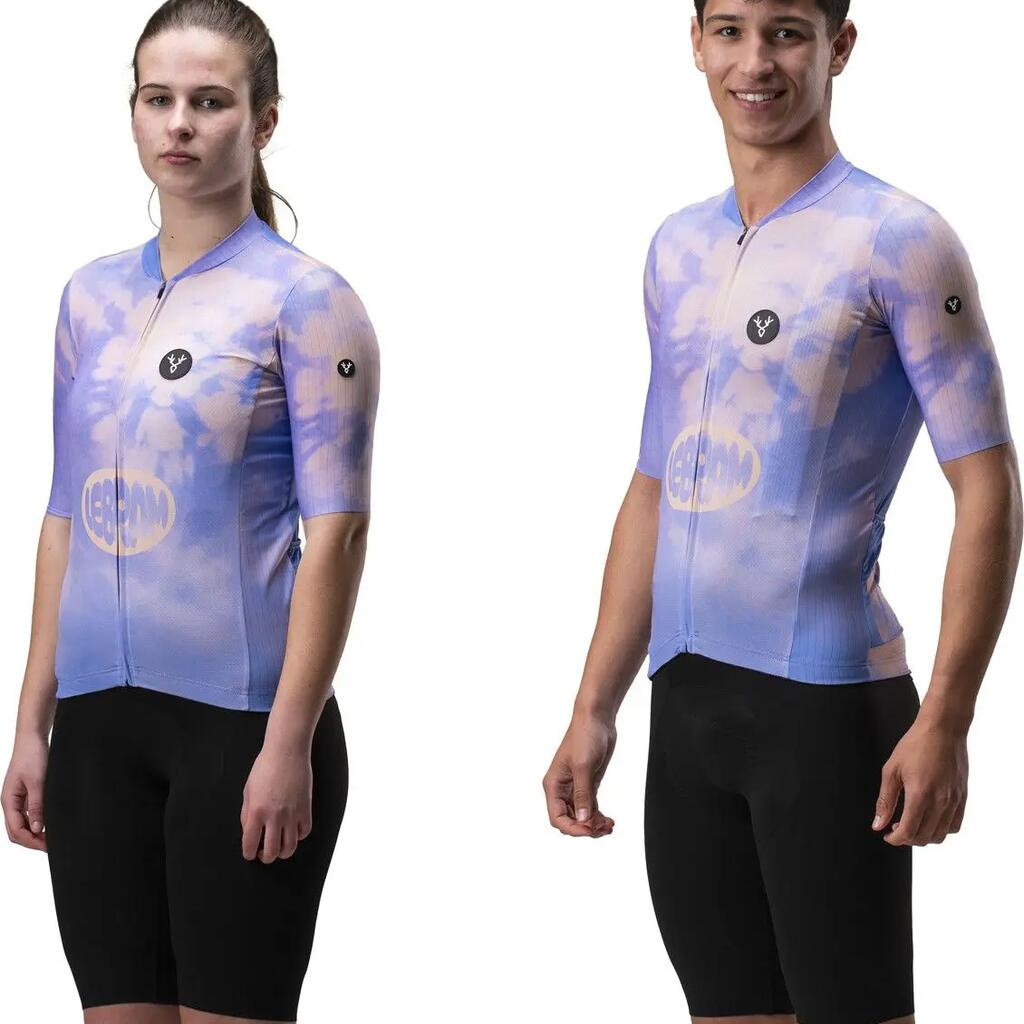 LeBram Izoard Aero Unisex Short Sleeves Jersey Purple Blue Ambassadors 2025