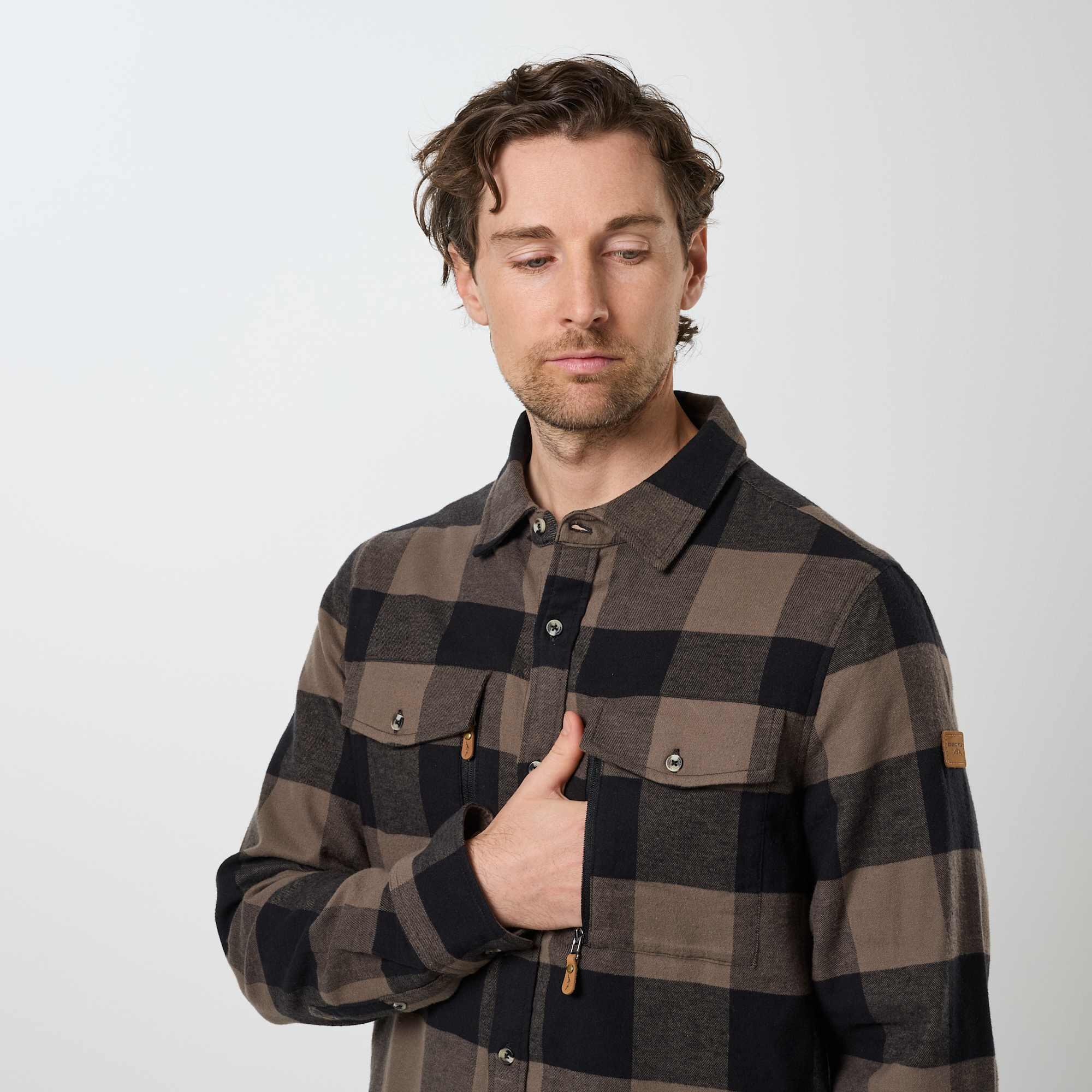 Camicia escursionismo da uomo traspirante Nordkap Flannel Shirt II 5/7