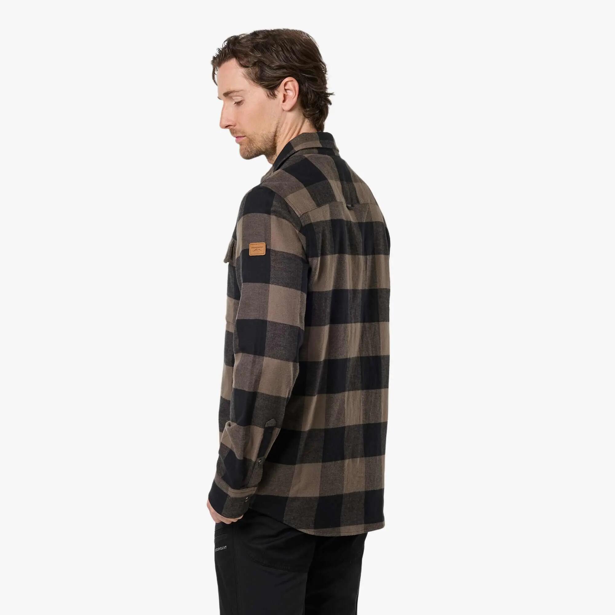 Chemise randonnée homme manches longues respirante Nordkap Flannel II 2/7
