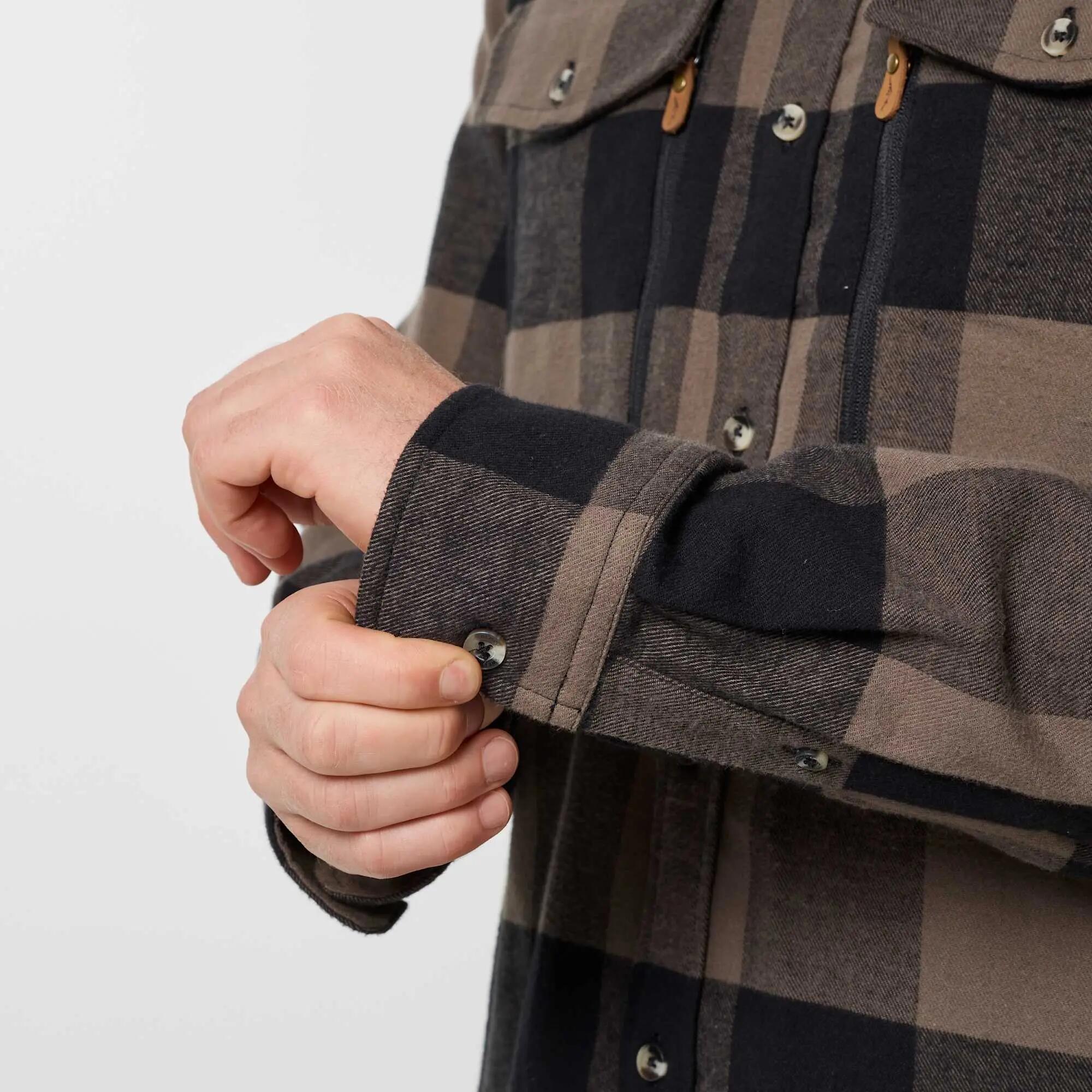 Chemise randonnée homme manches longues respirante Nordkap Flannel II 7/7