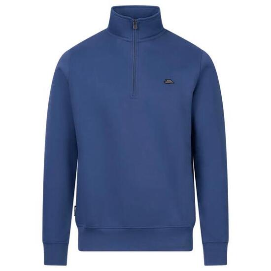 2058 Trespass Shannonton - Sweat-shirt homme 1/2 zip indigo