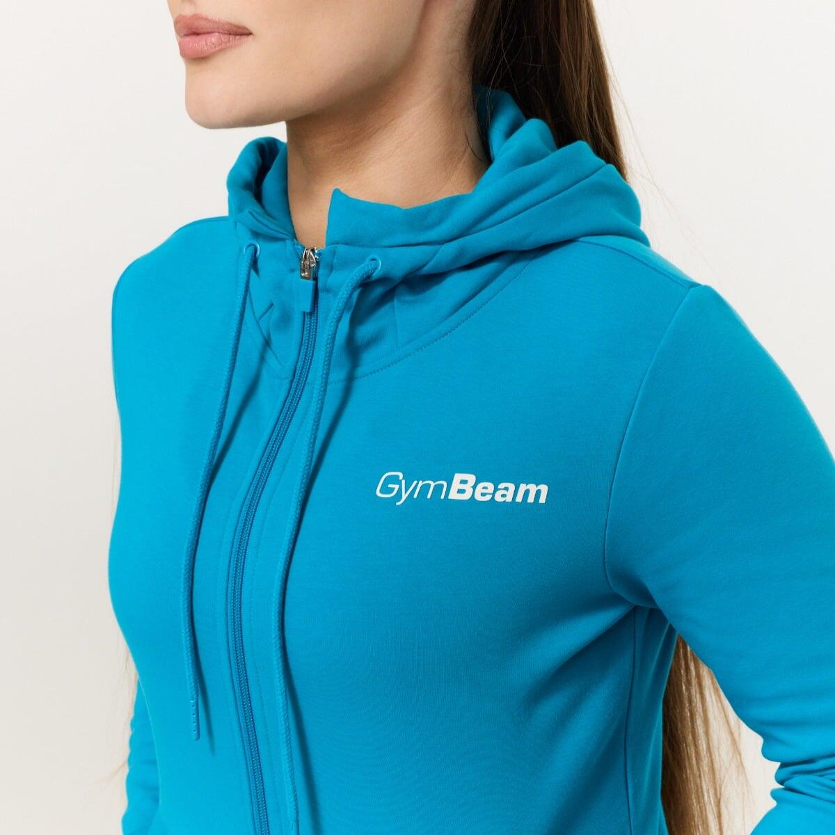 Felpa donna con cappuccio blu Limitless 3/7