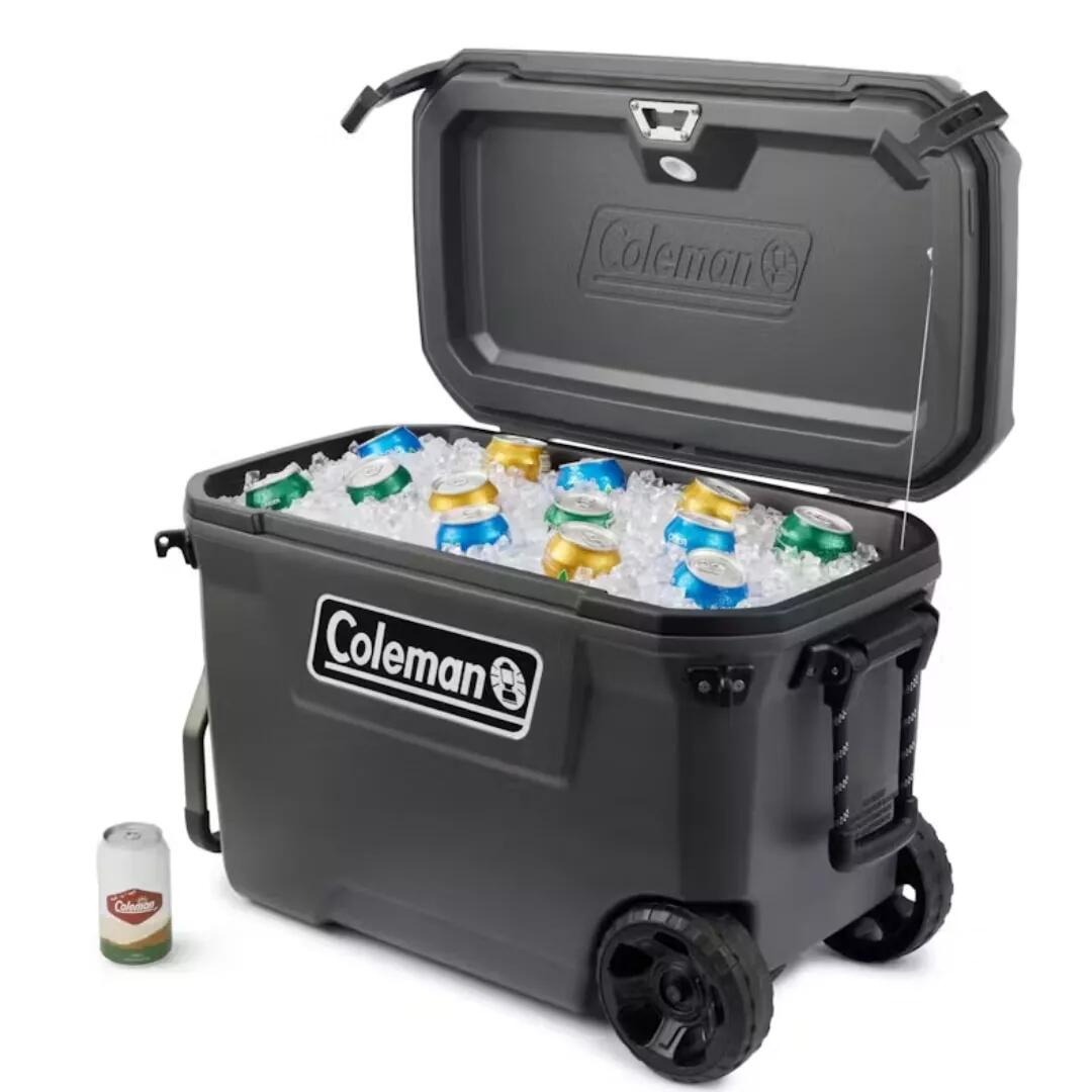 Passive tragbare Kühlbox Convoy 65 QT mit Rollen 29L Coleman 2/7