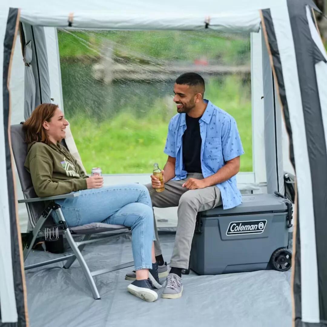 Passive tragbare Kühlbox Convoy 65 QT mit Rollen 29L Coleman 6/7