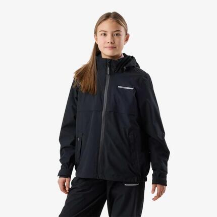 Veste de randonnée junior imperméable coupe-vent Tjörn
