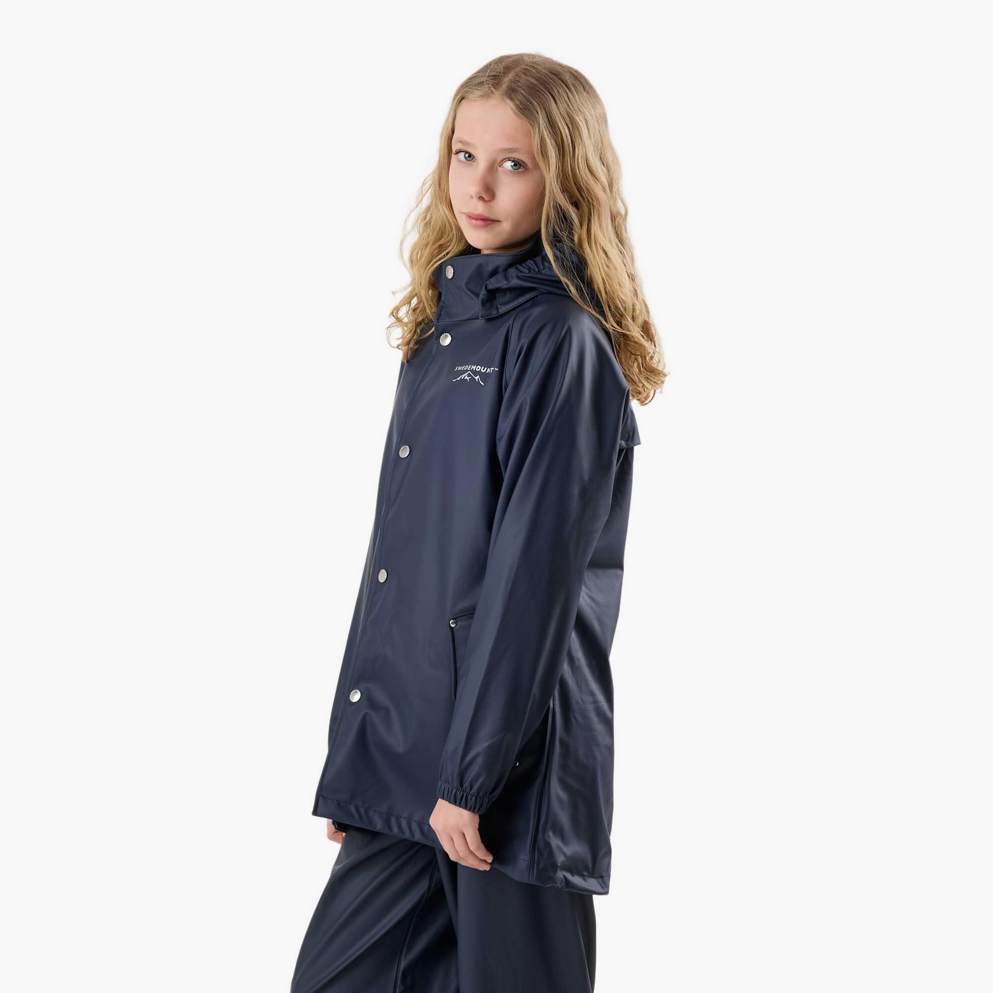 Giacca antipioggia da escursionismo junior Väderöarna Coat 4/8