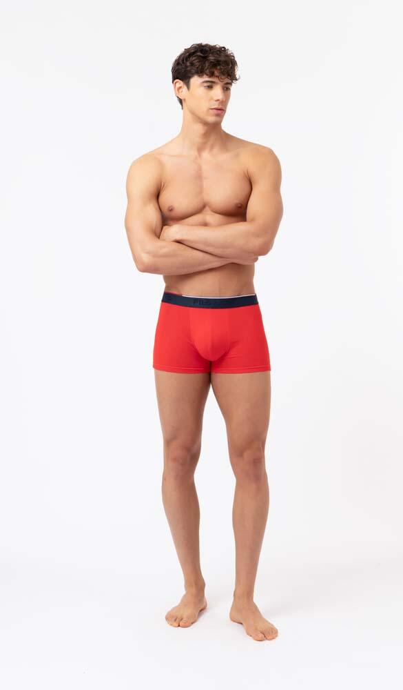 MAN BOXER ELASTIC WITH LOGO 2 PIECES 4/7