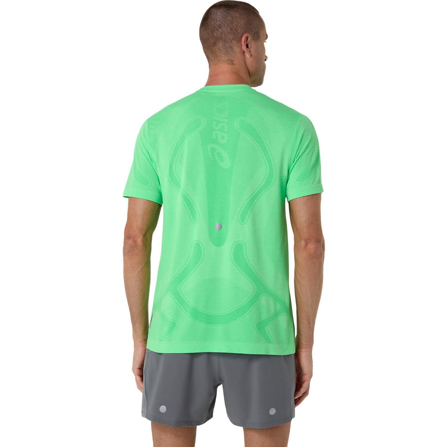 ASICS Road Seamless SS Top - VitalGreen/ Iluminate 2/5