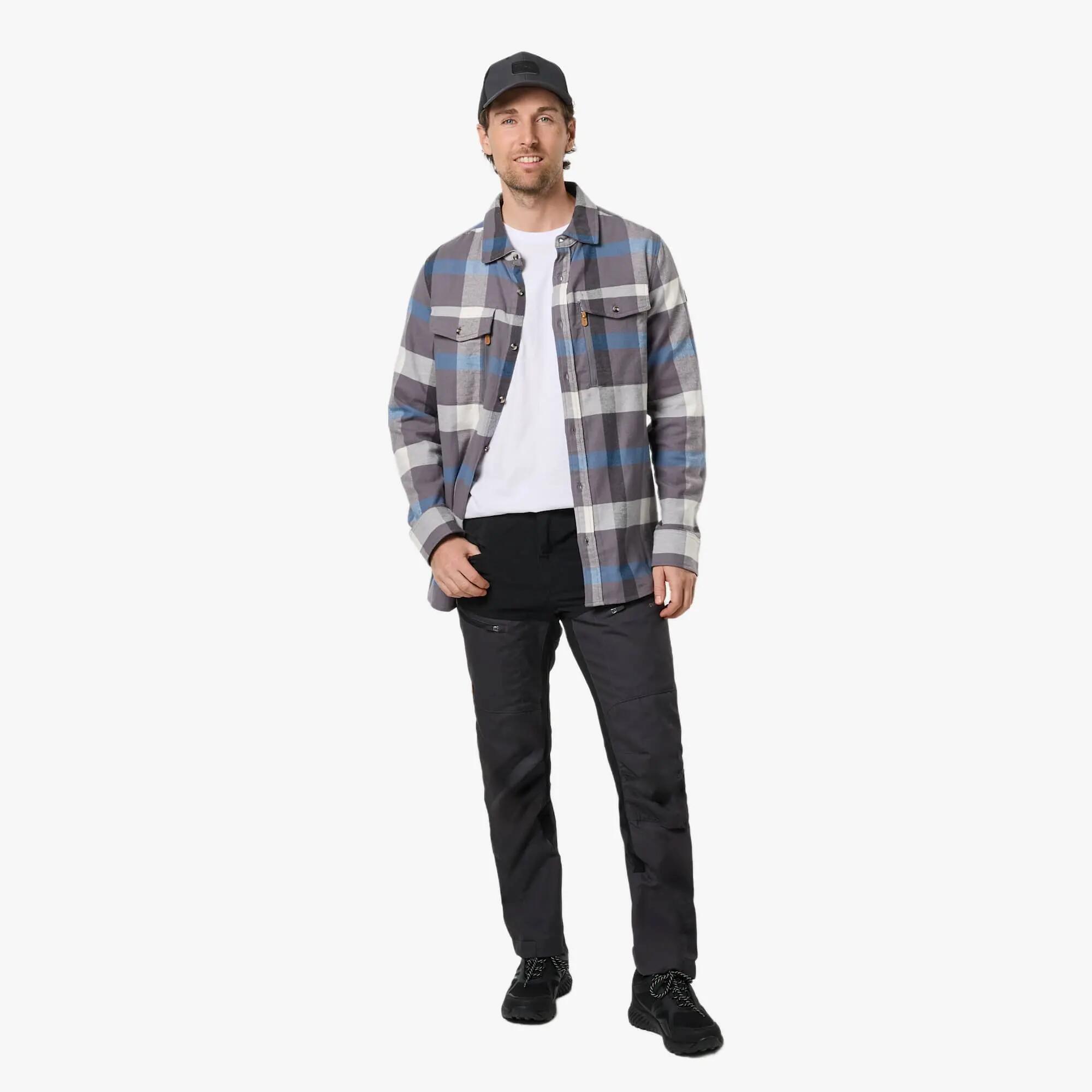 Camisa De Manga Larga Senderismo Hombre Transpirable Nordkap 3/7