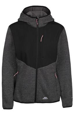 Trespass tierra damesfleece at400, grijs gemêleerd