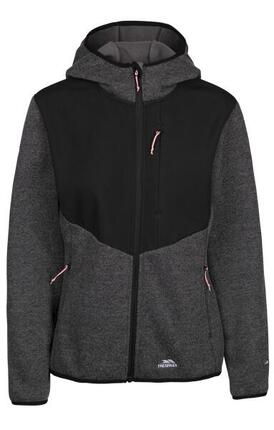 Veste hybride en fleece avec zip intégral.