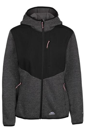 2058 Trespass Tierra - Veste polaire hybride femme gris marl