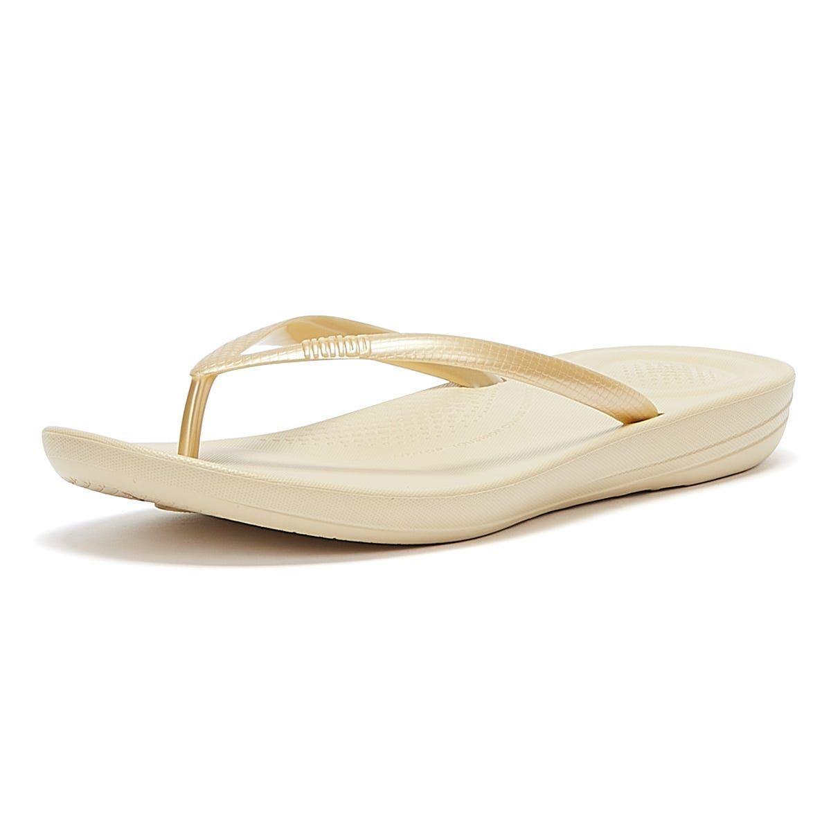 FitFlop Iqushion Ergonomic Flip-Flops TPU  GOUD 36 3/7