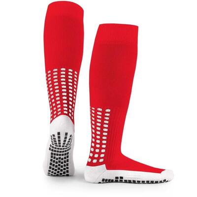 Grip sokken football kniesokken - rood - lux - rood