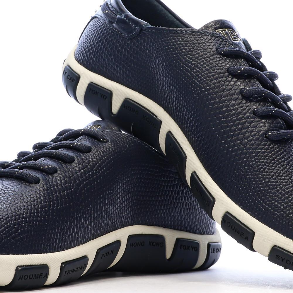 Baskets Femme Baskets TBS JAZARU Blanc Bleu TBS 7/7