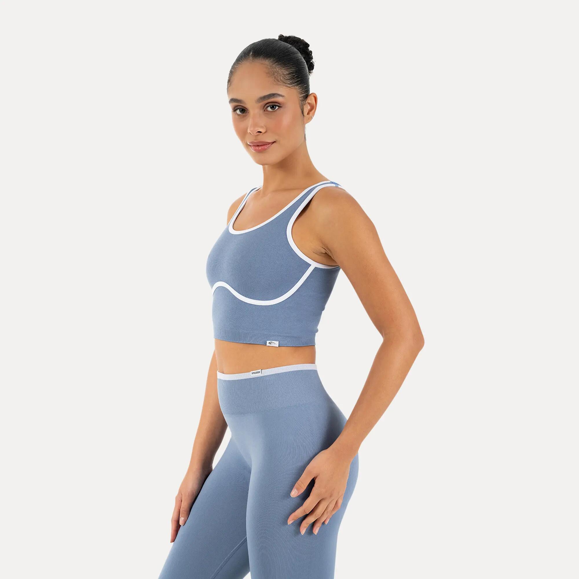 Damen Sport BH Calen Hellblau 2/6