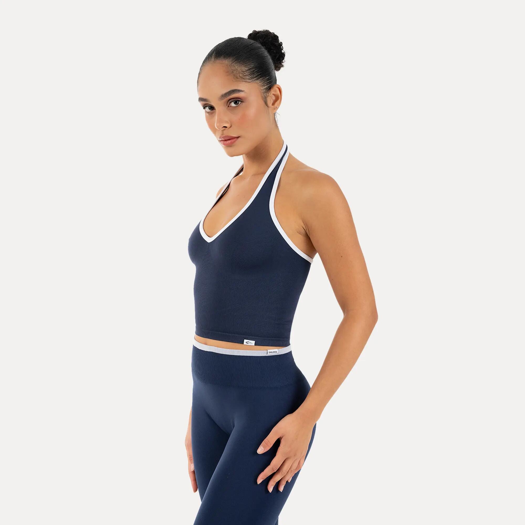 Damen Sport BH Theda Dunkelblau 2/6
