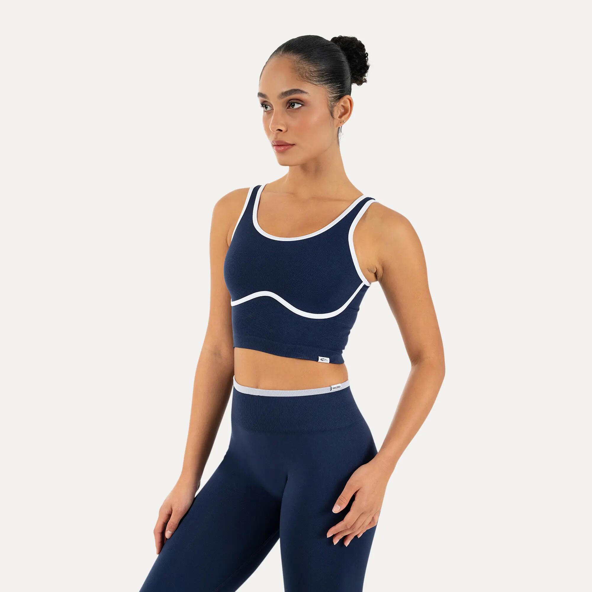 Damen Sport BH Calen Dunkelblau 2/6