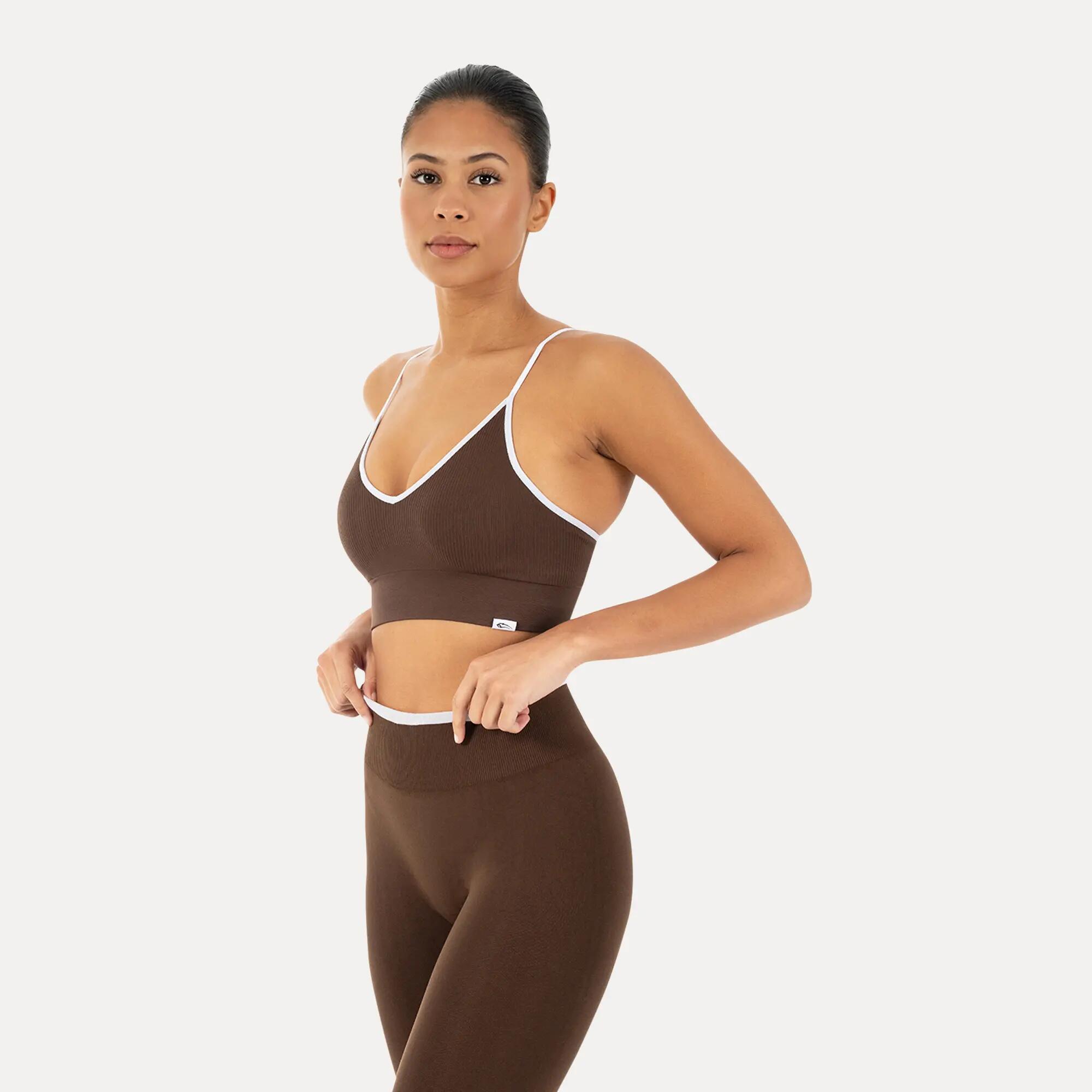Damen Sport BH Yari Braun 2/6
