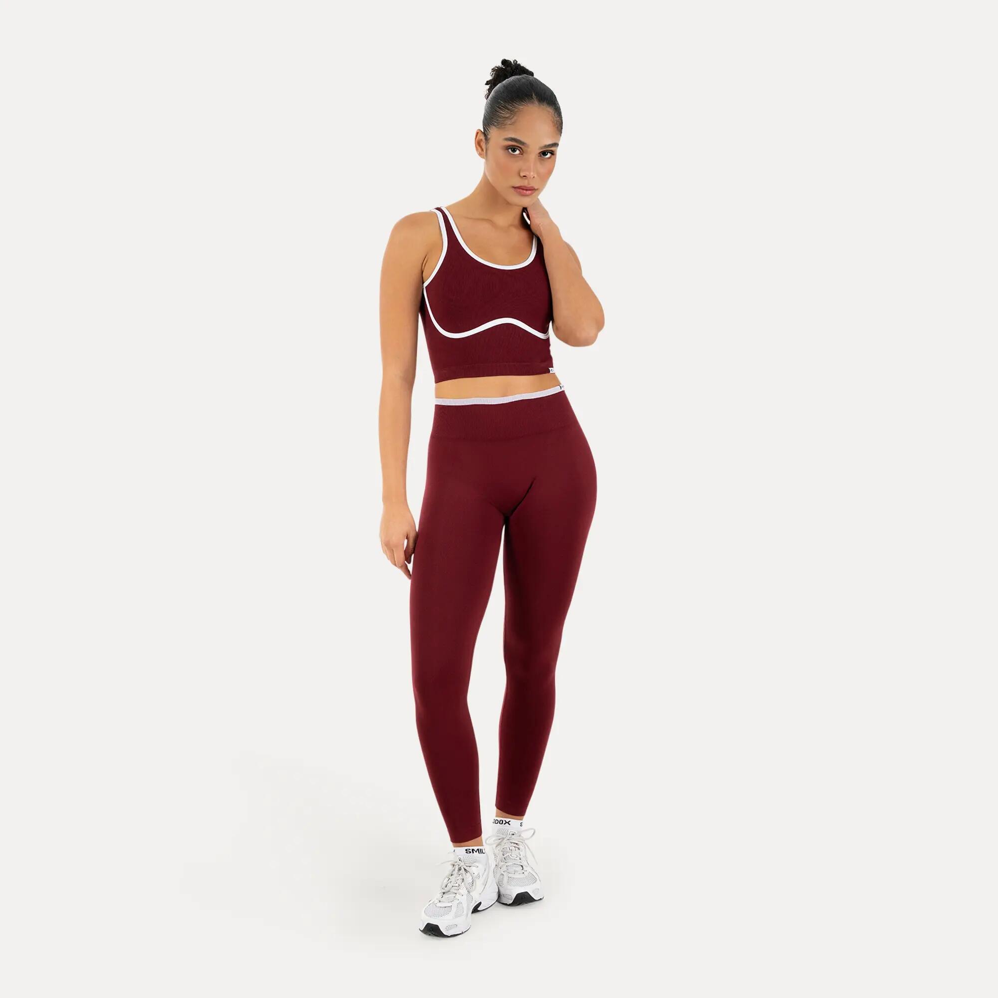 Damen Sport BH Calen Bordeaux 3/6
