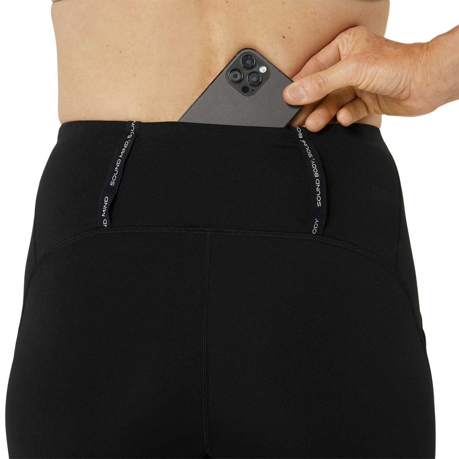 Mallas Mujer - ASICS ROAD HIGH WAIST CAPRI TIGHT - Performance Black 3/7