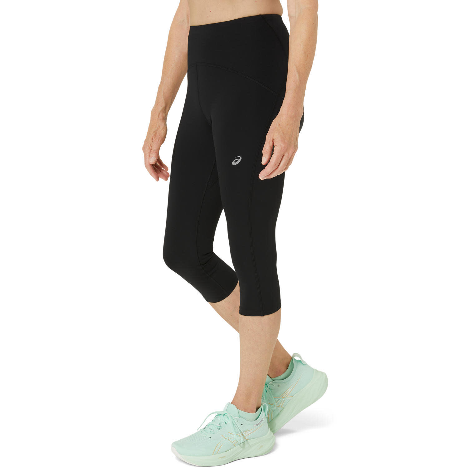 Mallas Mujer - ASICS ROAD HIGH WAIST CAPRI TIGHT - Performance Black 2/7