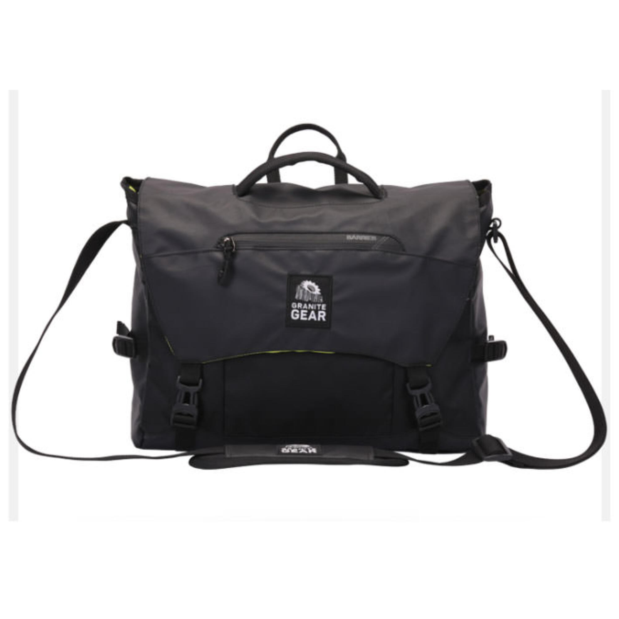 Granite Gear Waterproof Messenger Travel Work Bag Grey