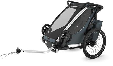 THULE Chariot Cross 2 Single – Fahrradanhänger und Jogger für 1 Kind