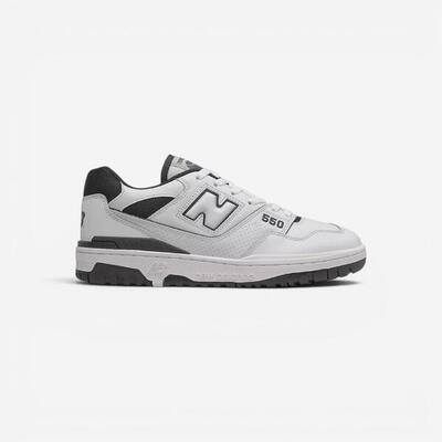 New balance 550 white black (gs)