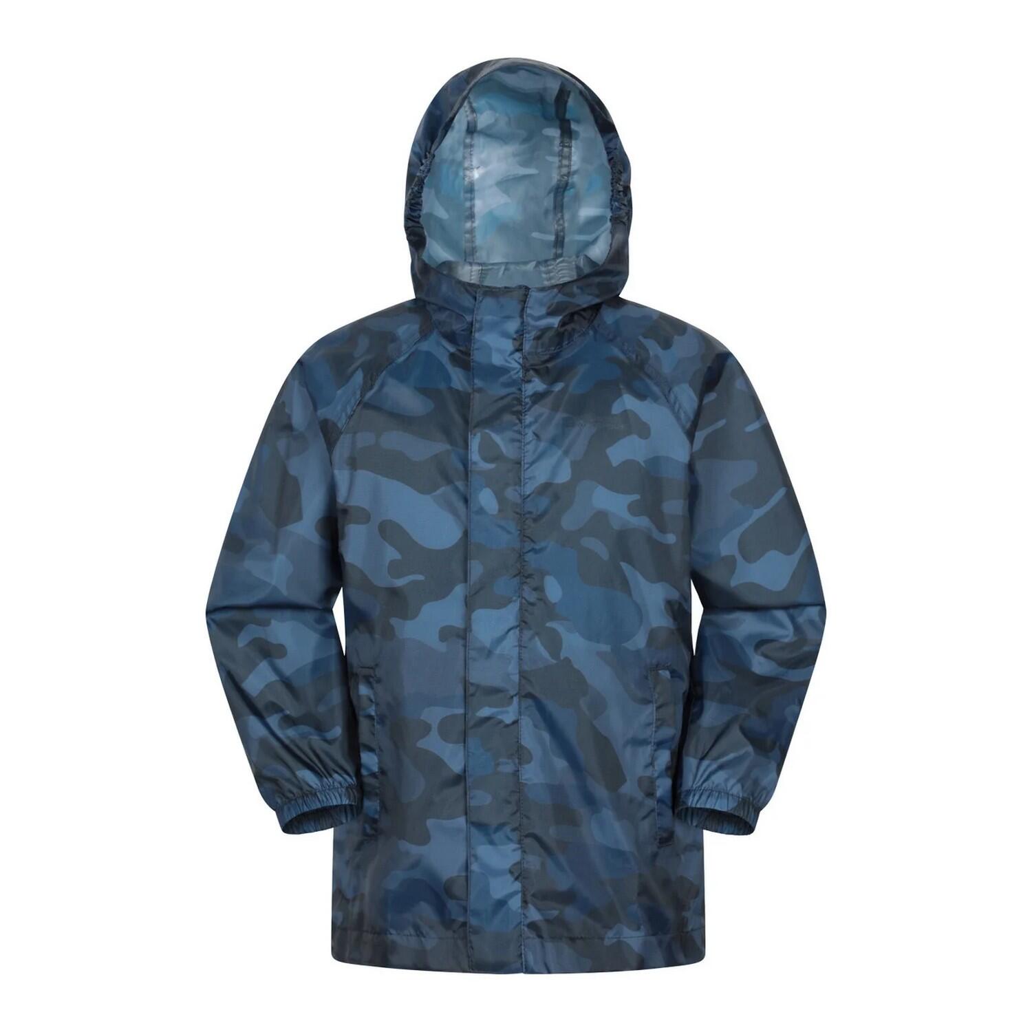 Mountain Warehouse Childrens/Kids Pakka Camo Waterproof Jacket