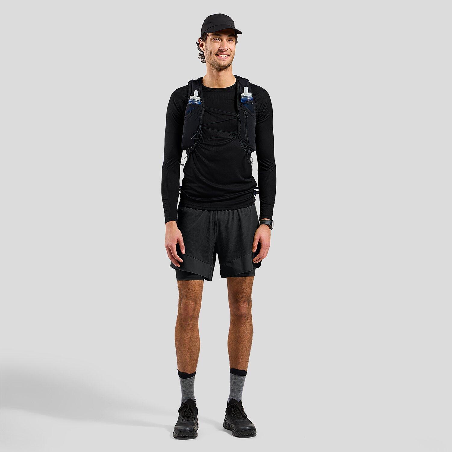 Pantaloncini Da Running 2 In 1 X-Alp Trail 6 Inch ODLO 3/7