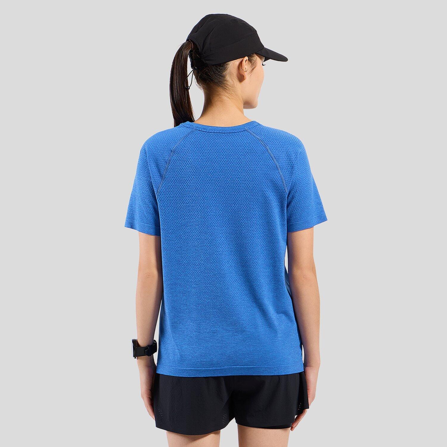 Essentials naadloos hardloopshirt met lange mouwen 2.0 ODLO 2/5