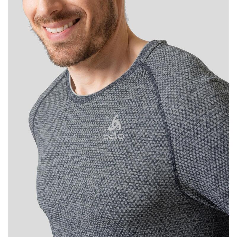 Tricou cu guler rotund l/s ODLO Essentia