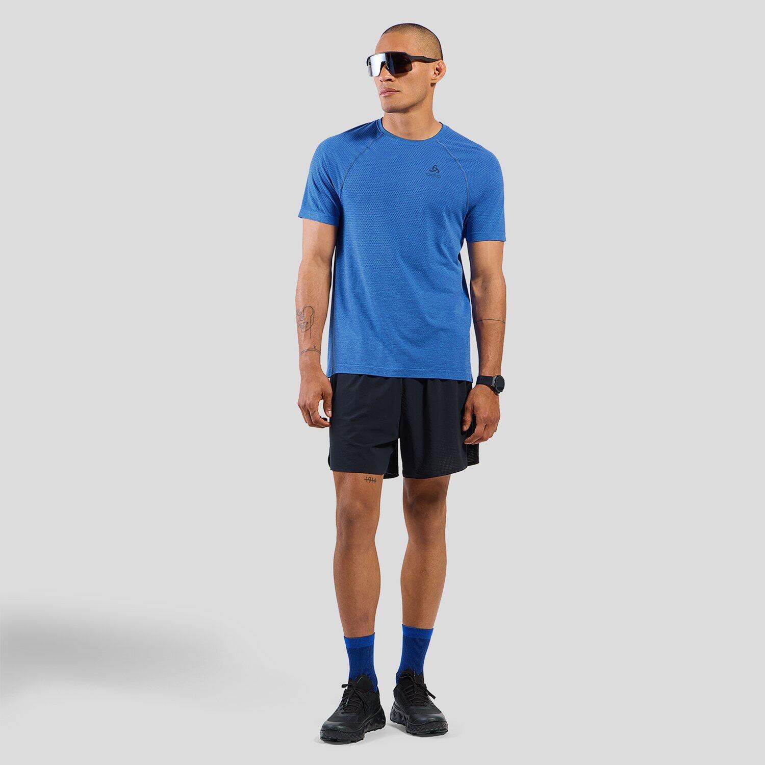 Essentials naadloos hardloopshirt met lange mouwen 2.0 ODLO 3/5