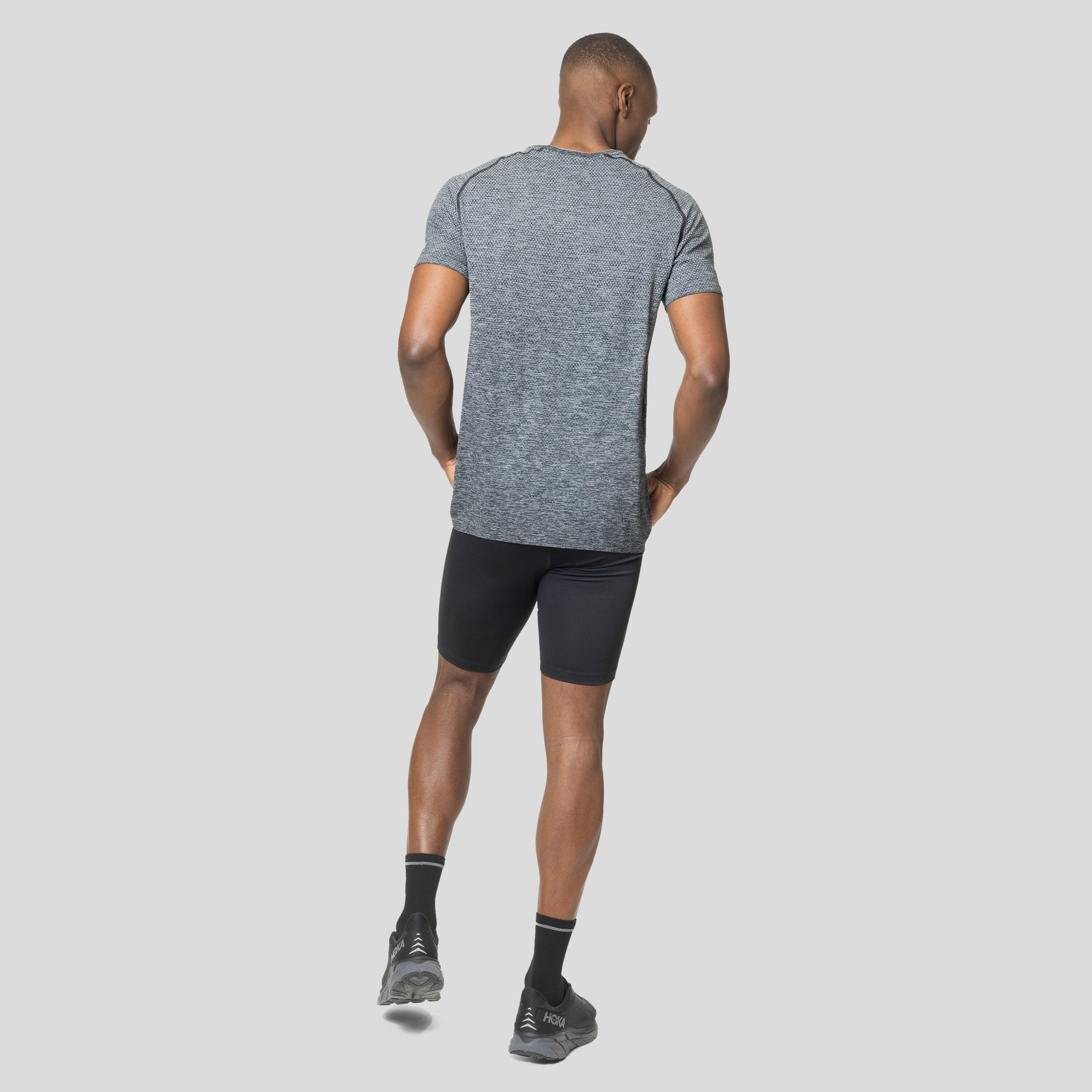 Odlo Essential Seamless Short Sleeve Jersey Grey 5/7