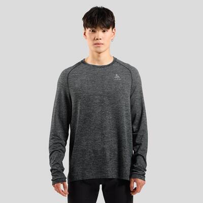 Odlo essentials seamless long sleeve jersey grijs