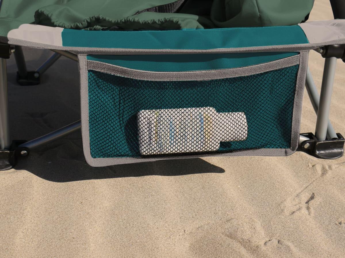 Chaise de camping Beach - Pliable - Max. 136 kg - Sac de Transport 4/7