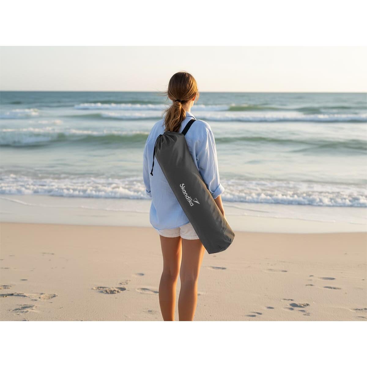 Sedia da campeggio - Beach - comoda - con rete traspirante 7/7
