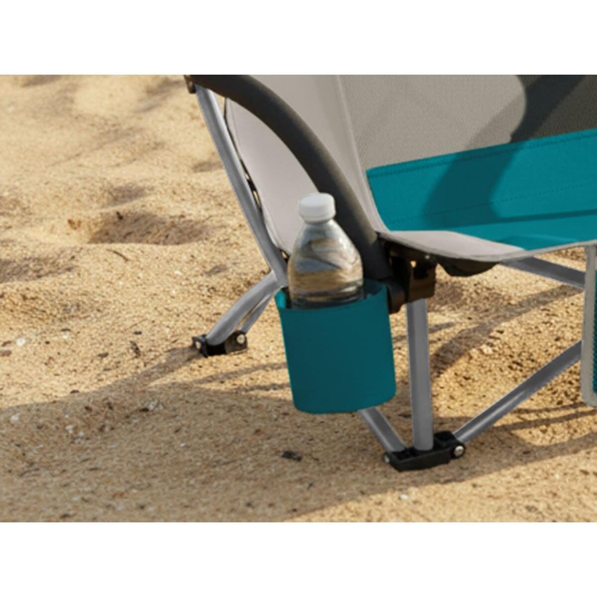 Chaise de Camping Beach - Pliable - Max. 136 kg - Sac de Transport 5/7