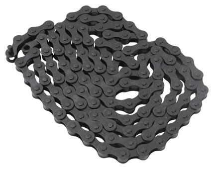 BMX CHAIN BLACK 1/2 "x1/8" STEEL KHEBIKES