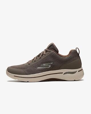 Sneakers skechers model go walk arch fit-idyllic kleur bruin