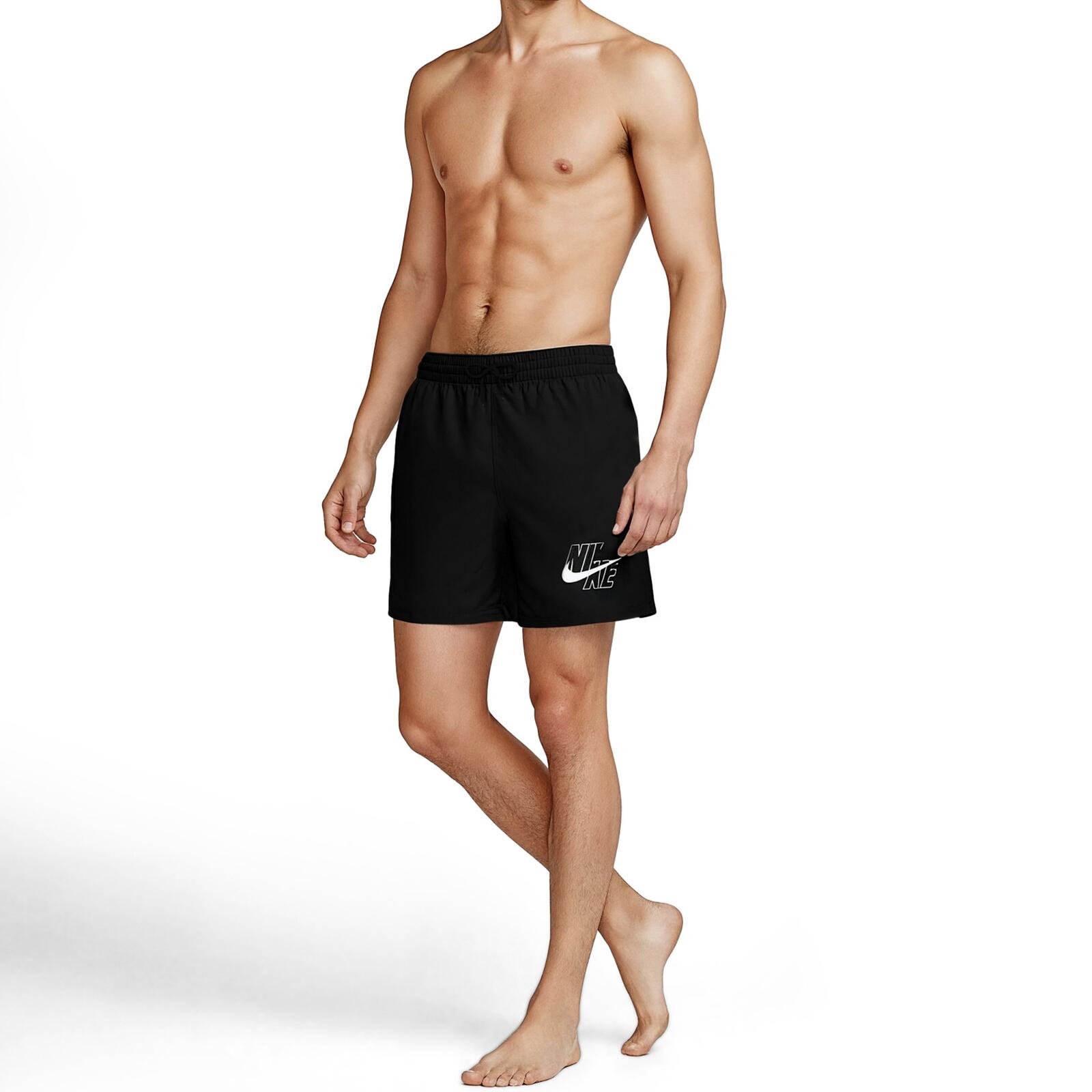 Costume da bagno uomo nike lap - nero 6/6
