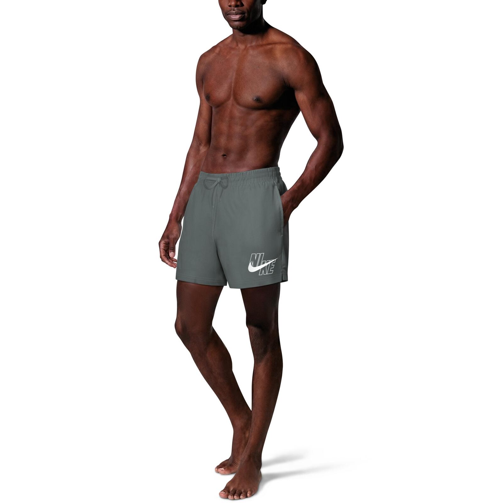 Costume Nike 5 Volley Short Gris 6/7