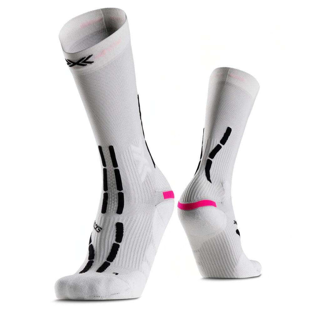 X-Socks Trail Anatomix Crew X White/ X Black Socks corrida Unisex Preto X-BIONIC 2/3