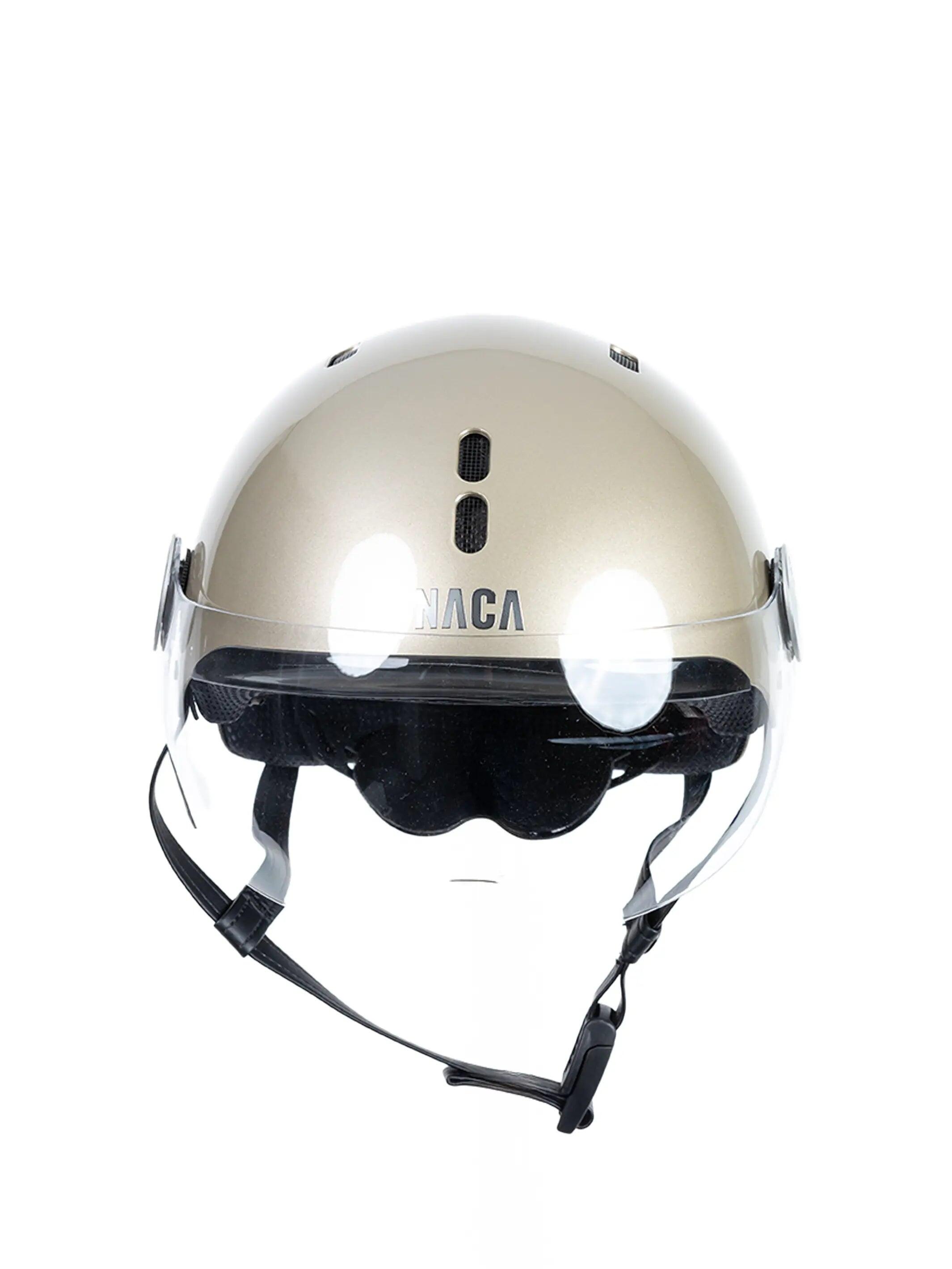 Casque vélo NACA DURGITEN® LED - Éclairage arrière - Fabrication française 3/4