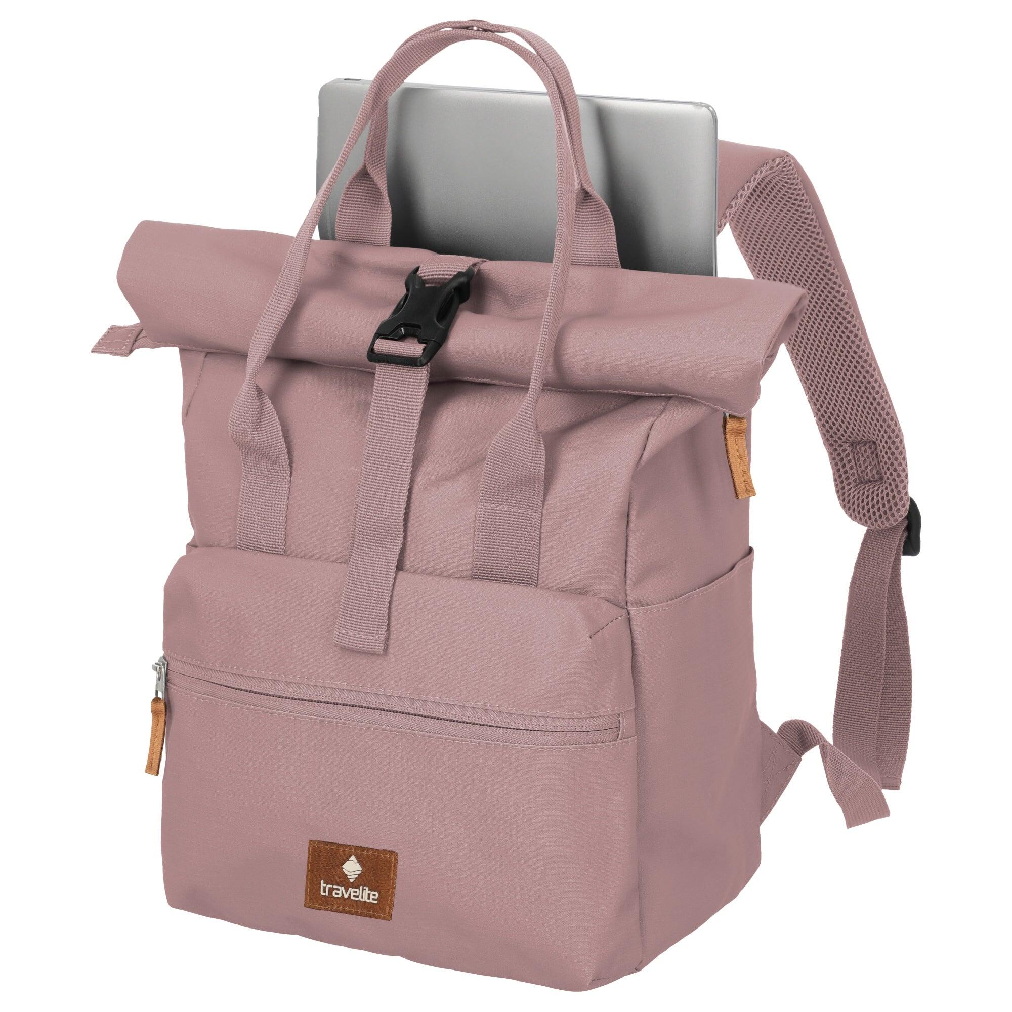Travelite Basics Short Handle - Rolltop Rucksack 46 cm erw. 7/7