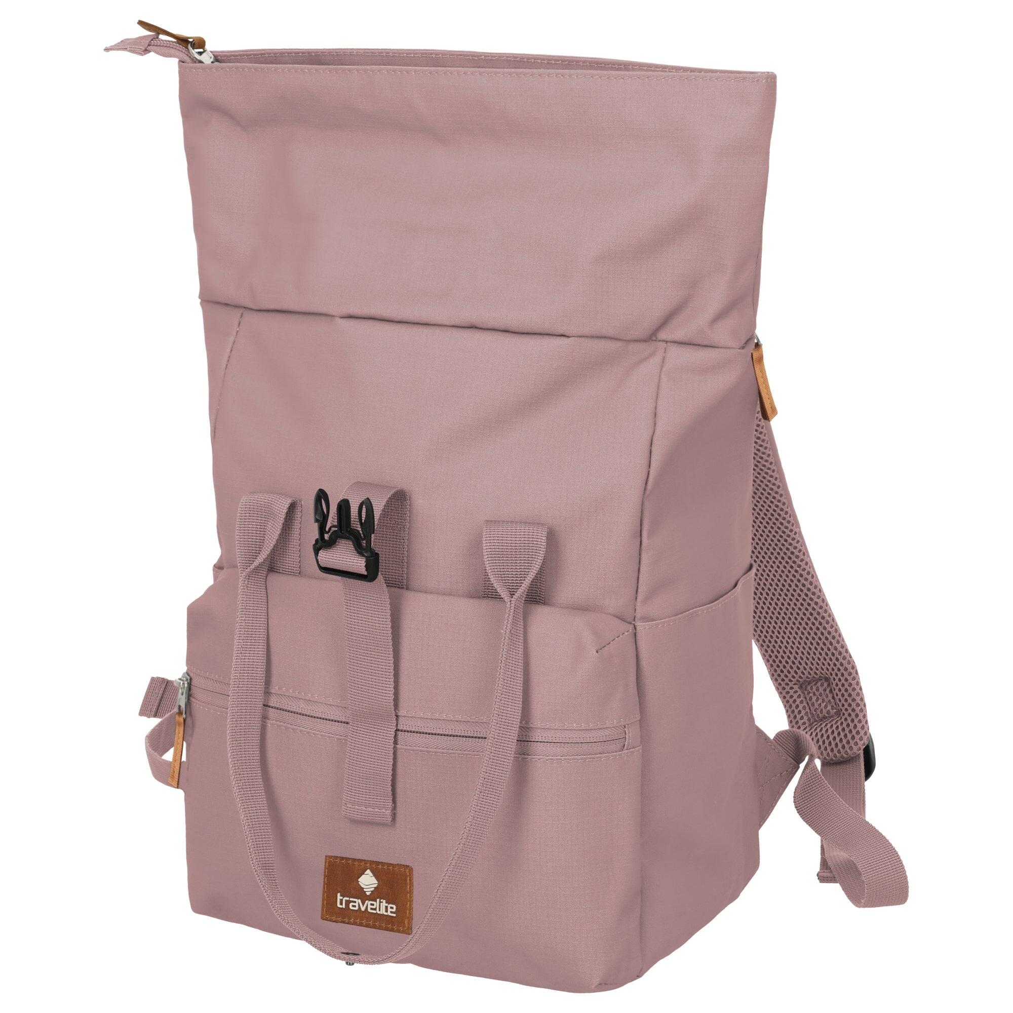 Travelite Basics Short Handle - Rolltop Rucksack 46 cm erw. 5/7