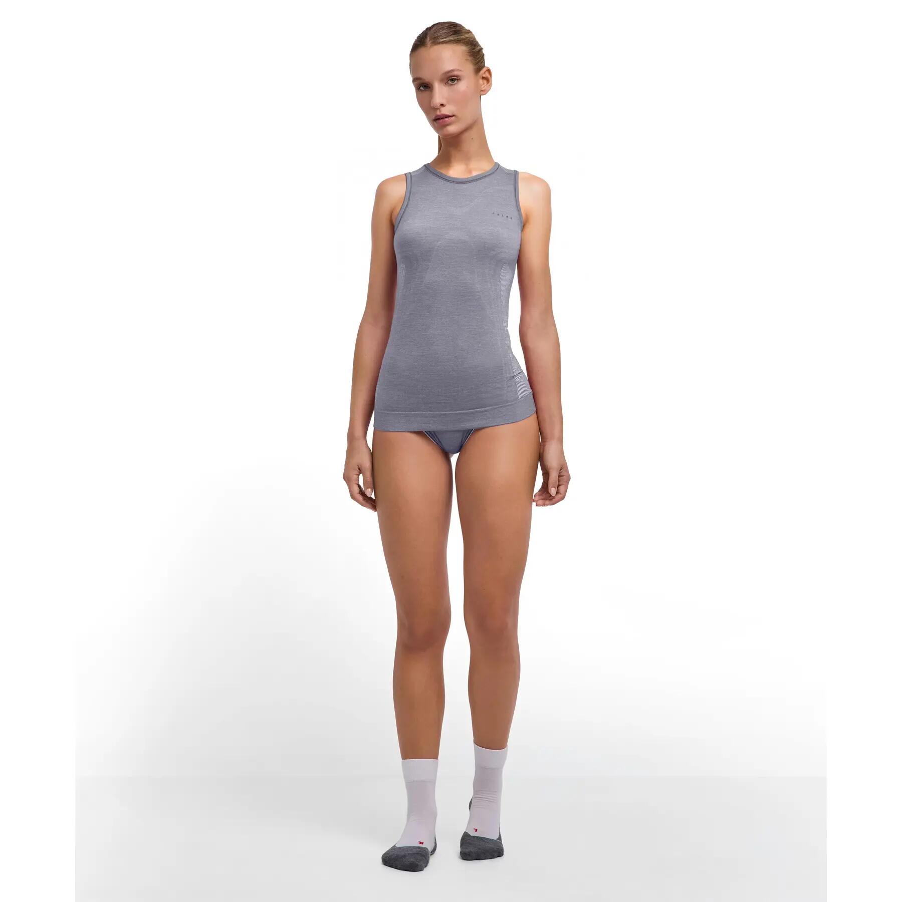 Camiseta de tirantes para mujer Falke Wool-Tech Light 3/6