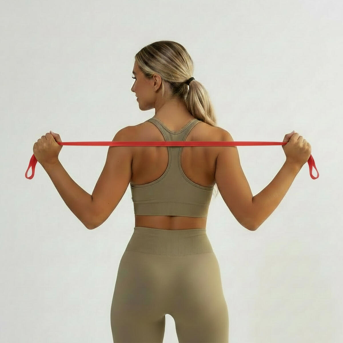 Guma oporowa do ćwiczeń power band 208 cm, opór 8–11 kg 4/7